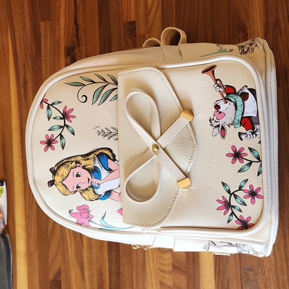 wondapop Bags Alice In Wonderland Disney Mini Backpack Nwt Poshmark